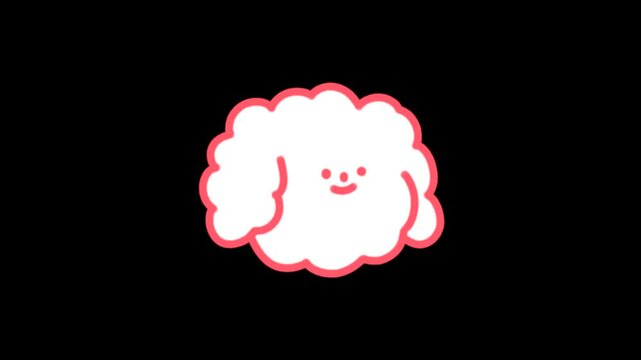 sheep face animation. reindeer,moose,bat ,sloth ,tortoise ,racon,chick pops out,panda,cow ,reindeer. 