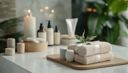 Serene Spa Retreat: Tranquil Ambience and Pampering Essentials