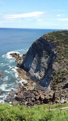 Acantilados en O Fuciño do Porco, Galicia