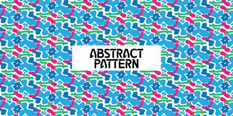 abstract pattern inspired by floral