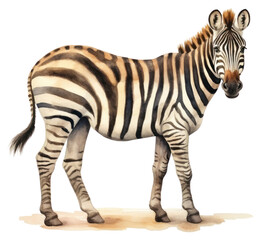Fototapeta premium PNG Wildlife animal mammal zebra.