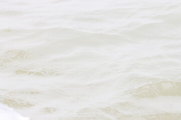 This photograph features a Brown-headed Gull in flight over the coastal waters of Odisha. With its distinctive brown head and white body, the gull gracefully soars above the ocean, 