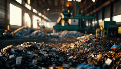 garbage recycling center
