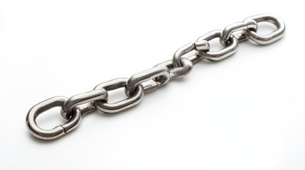 Obraz premium Single Metal Chain -- AI Generated