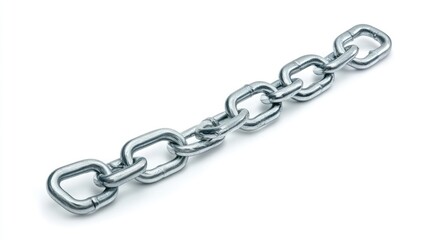 Obraz premium Single Metal Chain -- AI Generated