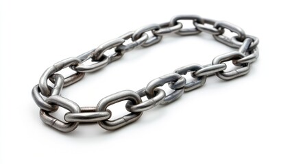Obraz premium Single Metal Chain -- AI Generated