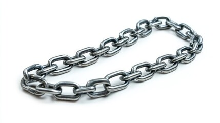 Obraz premium Single Metal Chain -- AI Generated