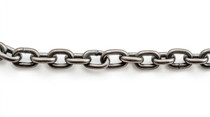 Obraz premium Single Metal Chain -- AI Generated