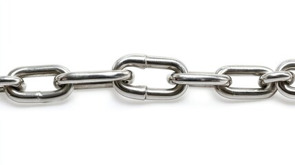 Single Metal Chain -- AI Generated