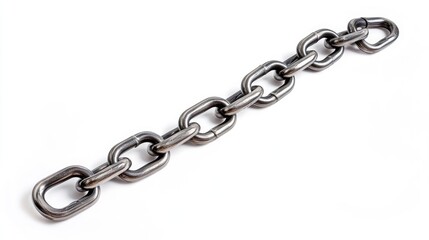Obraz premium Single Metal Chain -- AI Generated