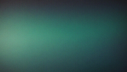 Emerald Green, Midnight Blue color gradient background grainy texture effect web banner header poster design copy space. Elegant grainy header with bold grainy texture effects
