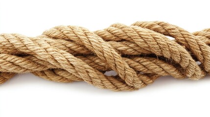 Tangled Jute Rope - AI Generated