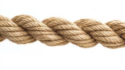 Tangled Jute Rope - AI Generated