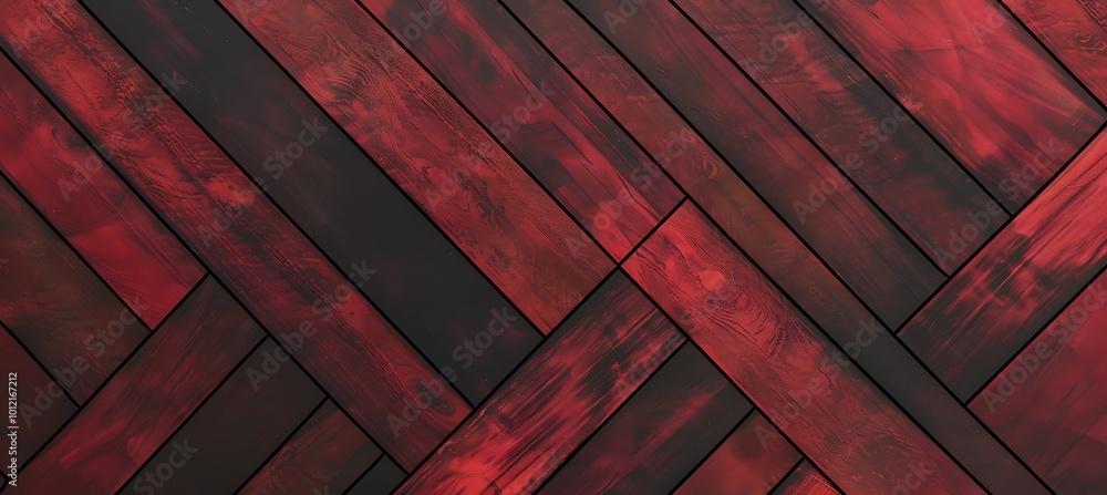 Aufkleber vibrant abstract composition with striking diagonal red lines against a subtle background, ideal for