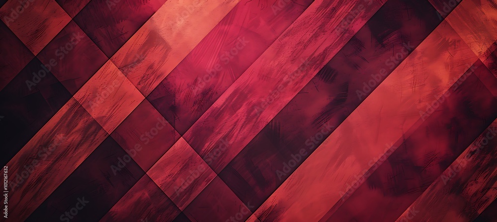 Aufkleber dynamic red abstract background featuring diagonal lines, evoking energy and movement, perfect for m