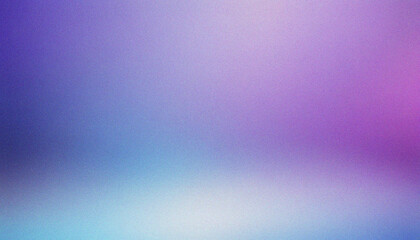 Glowing grainy abstract background web landing page header noise texture color gradient banner design copy space Grey, Purple, Blue. Elegant grainy texture featuring bold grainy gradient transitions