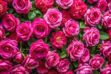 Naklejka premium Elegant Pink Rose Backdrop for Photography and Design, Perfect for Weddings and Special Occasions