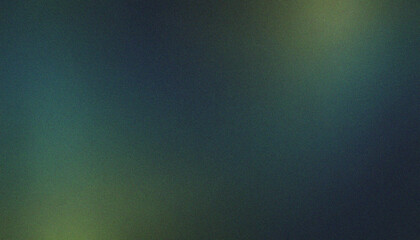 grain texture abstract background with copy space Midnight Blue, Olive Drab, Forest Green. Bold grainy glow featuring smooth grainy gradient patterns