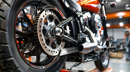 Component Installation and Quality Control of body motorcycle