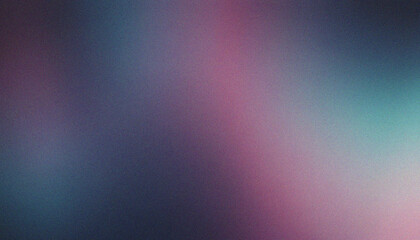 grain texture effect Midnight Blue, Rich Plum, Soft Aqua, Blush Pink. Retro grainy design featuring vibrant grainy wave transitions