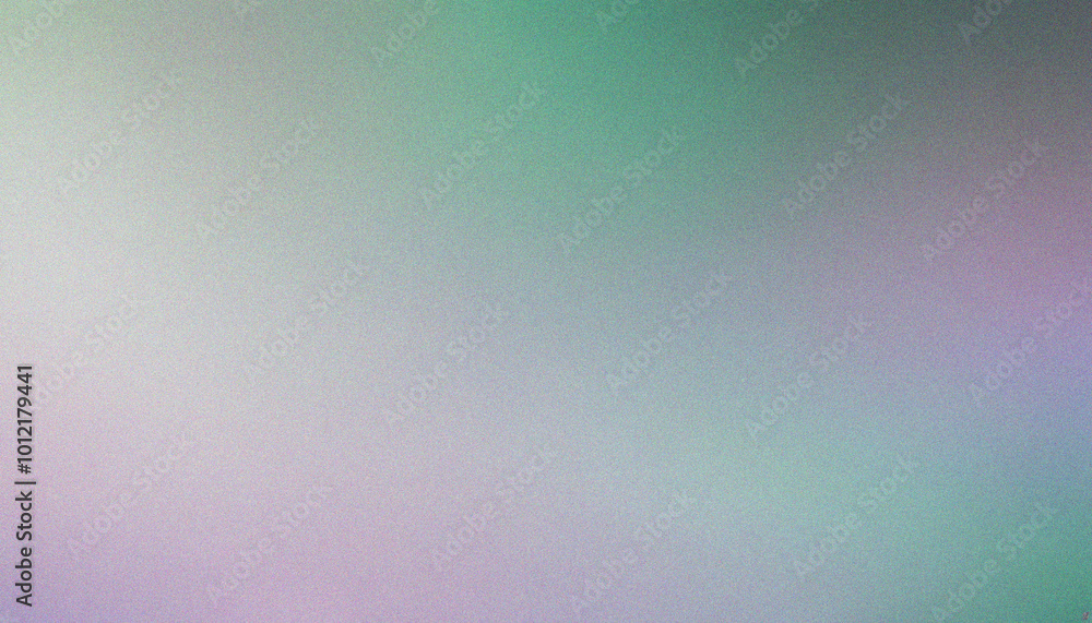 Canvas Prints grainy gradient background glowing backdrop pale lilac, emerald green. elegant 3d header with retro 