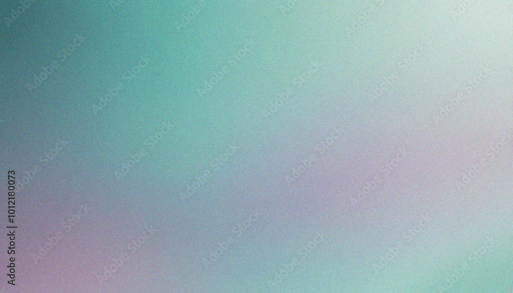 Poster grainy gradient background glowing noise texture banner header backdrop design pale lilac, mint gree