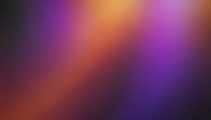 grainy gradient on background Purple, Brown, Black, Orange. Smooth wave texture with vibrant grainy wave textures