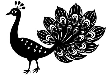Cute Peacock Adorable Illustrations and Graphics for Creative Projects