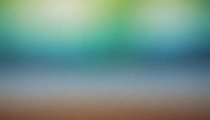 Green, Blue, Grey, Brown colorful header poster design. Stylish wave texture with sleek grainy wave transitions