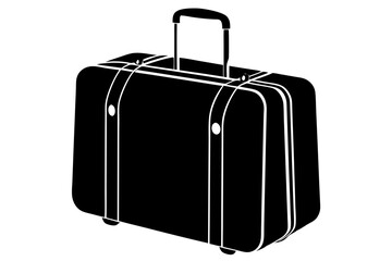 suitcase with luggage