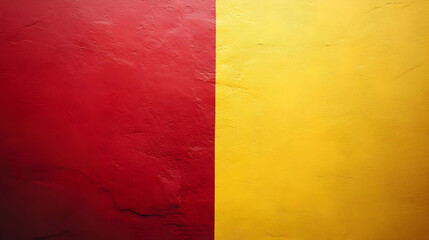 Fototapeta premium Red and Yellow Textured Wall Background