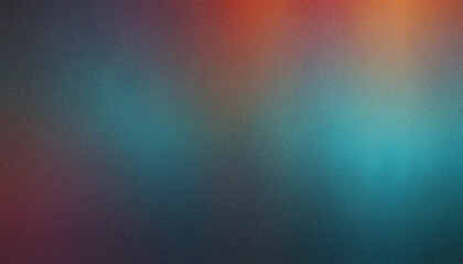 lights on grainy backdrop Slate Grey, Teal Blue, Rich Plum, Burnt Orange. Bold grainy gradient with bold grainy texture transitions