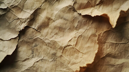 Naklejka premium Crinkled Paper Texture Background