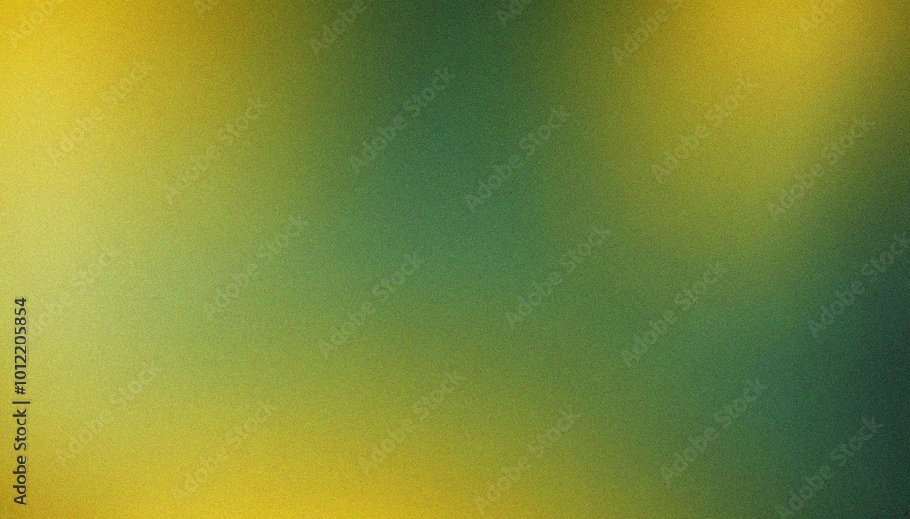 Canvas Prints mustard yellow, forest green grainy background retro summer noise texture pastel abstract gradient w