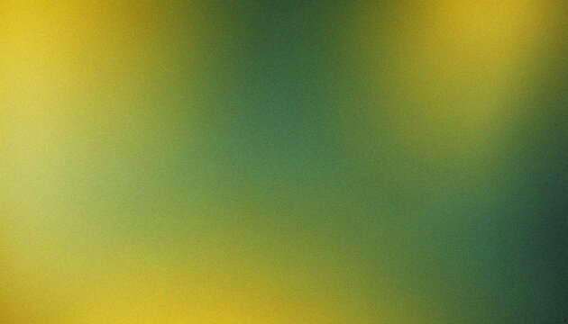 Mustard Yellow, Forest Green grainy background retro summer noise texture pastel abstract gradient wide banner header backdrop. Elegant grainy wave with sleek grainy texture effects