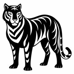 illustration of a tiger