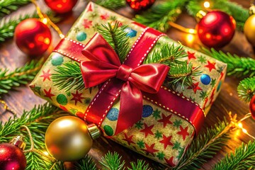 Festive Christmas Labels for Gift Wrapping and Holiday Decorations in Vibrant Colors and Designs