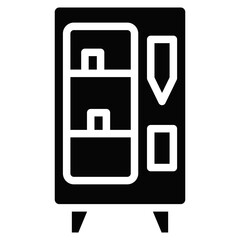 Vending Machine Vector Icons