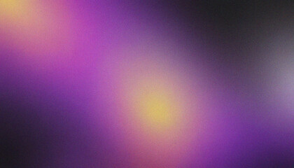 Purple, Black, Yellow, Grey grainy gradient noise texture background. Dynamic grainy pattern with dynamic grainy grainy transitions