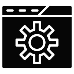Browser Setting Vector Icons