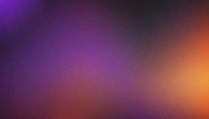 Purple, Brown, Black, Orange Grainy gradient pastel background poster backdrop noise texture webpage header wide banner design. Bold gradient backdrop featuring bold grainy gradient patterns