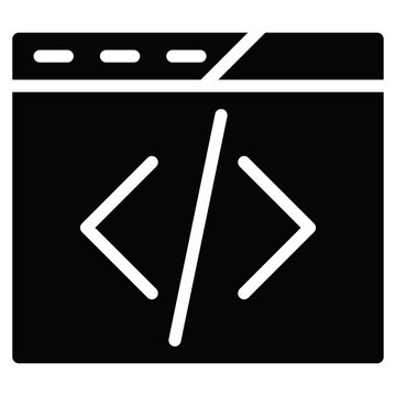 Web Coding Vector Icons
