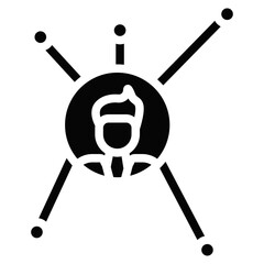 User Connection Vector Icons