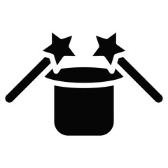 Magic Trick Vector Icons
