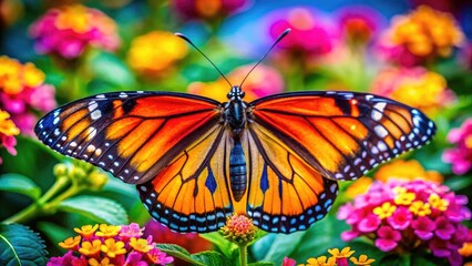 Fototapeta premium Free Printable Butterfly Coloring Page for Kids - Fun and Creative Activities for All Ages