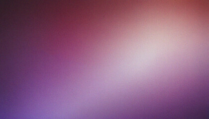 Smoky Purple, Vibrant Dark reddish brown, Pale Lilac magenta color gradient on grainy background. Bold grainy wave featuring smooth grainy gradient highlights