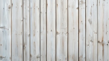 Fototapeta premium White Wooden Plank Wall