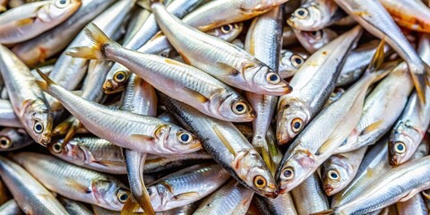 Fresh white bait ready for cooking, showcasing its delicate texture and natural seafood appeal