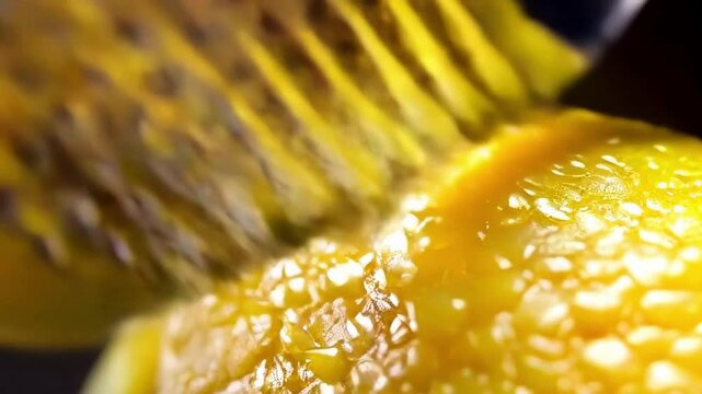 texture of fresh lemod fruit