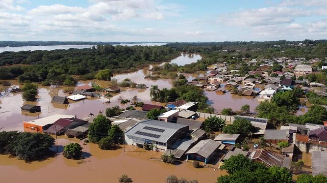 Enchente no Rio Grande do Sul